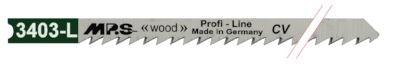 MPS 3403-L Stichsägeblatt Länge 132/110 mm