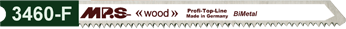 MPS 3460-F Stichsägeblatt Länge 100/75 mm