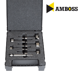 5 mm Abstufung Amboss Werkzeuge Forstnerbohrer Satz 6-tlg /Ø 15 bis 40 mm