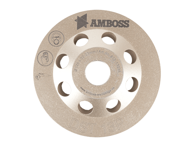 4251128783276 - Amboss DST 13P Diamant Schleiftopf Ø 100 mm x  222mm