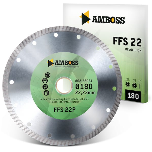 4251128780879 - Amboss Werkzeuge - ffs 22P Diamant Trennscheibe 180 x 16 x 222