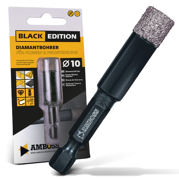 4251128789827 - Amboss Black Edition Diamant Bohrer 10 mm