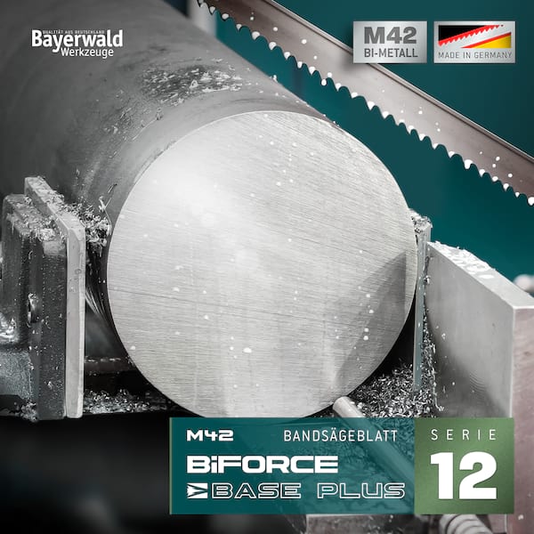 4251128735893 - Bayerwald M42  Bandsägeblatt BiFORCE BASE PLUS 3370 x 27 x 09 x 3|4 ZpZ