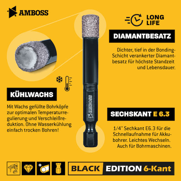 4251128789797 - Amboss Black Edition Diamant Bohrer 5 mm