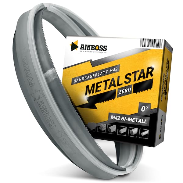 4251128792315 - Amboss M42 Bandsägeblatt Metal Star Zero 1000 x 27 x 09 x 6|10 ZpZ