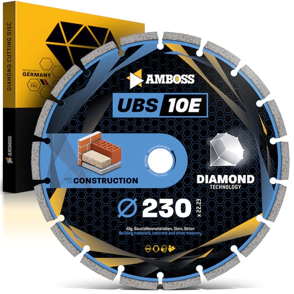 4251128780039 - Amboss UBS 10E Diamant Trennscheibe - 230 x 25 x 222