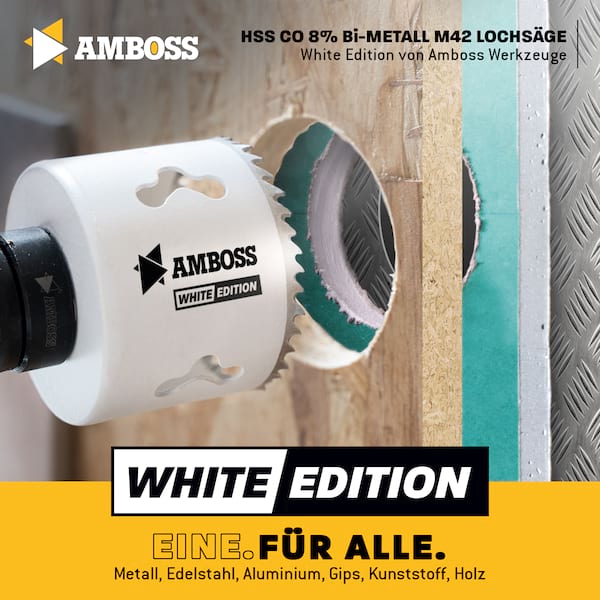 4251128793879 - AMBOSS Team Edition Rapid Change Lochsägen Set HM&M42 22-83mm + Schnellwechselaufnahme + Verlängerung 4251128793879 - AMBOSS Team Edition Rapid Change Lochsägen Set HM&M42 22-83mm + Schnellwechselaufnahme + Verlängerung