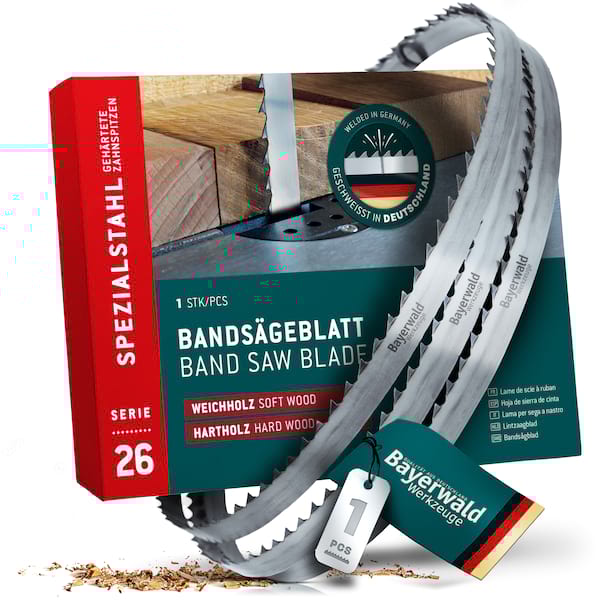 4251128760451 - Bandsägeblatt Spezialstahl zahnhart  2240 x 10 x 045 x 6mm