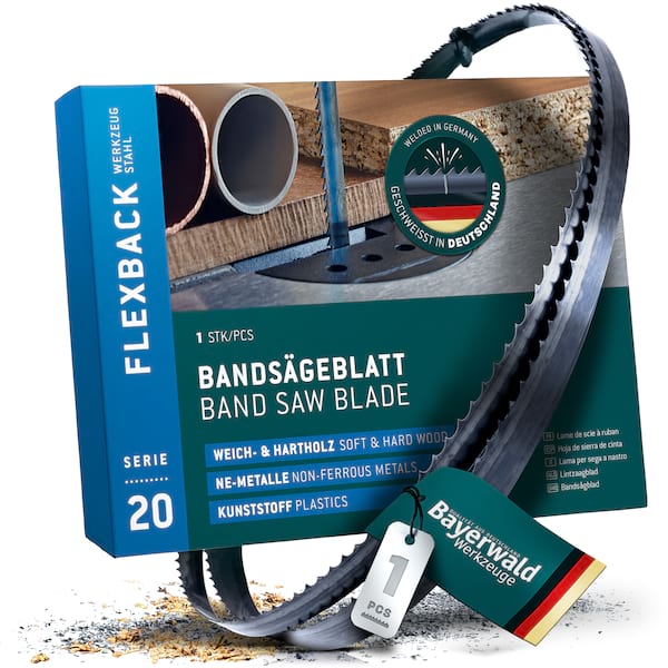 4251128760123 - Bayerwald Metall Bandsägeblatt  3380 x 13 x 05 x 14 ZpZ