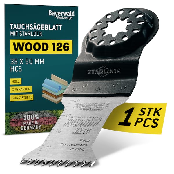 4251128770375 - 1 x Bayerwald SL HCS Tauchsägeblatt 35x50mm