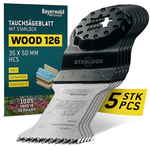 4251128770399 - 5 x Bayerwald SL HCS Tauchsägeblatt 35x50mm