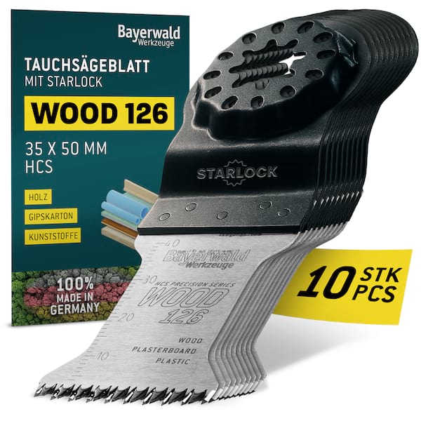 4251128770405 - 10 x Bayerwald SL HCS Tauchsägeblatt 35x50mm