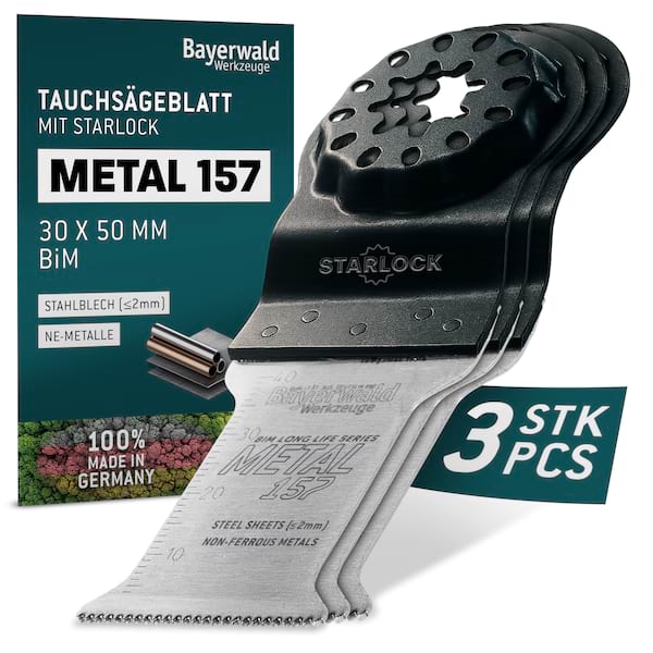 4251128770436 - 3 x Bayerwald SL BiM Tauchsägeblatt 30x50mm