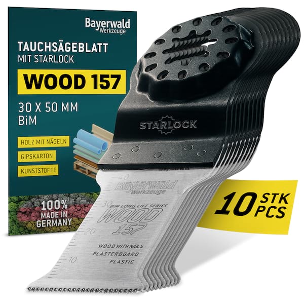 4251128770450 - 10 x Bayerwald SL BiM Tauchsägeblatt 30x50mm