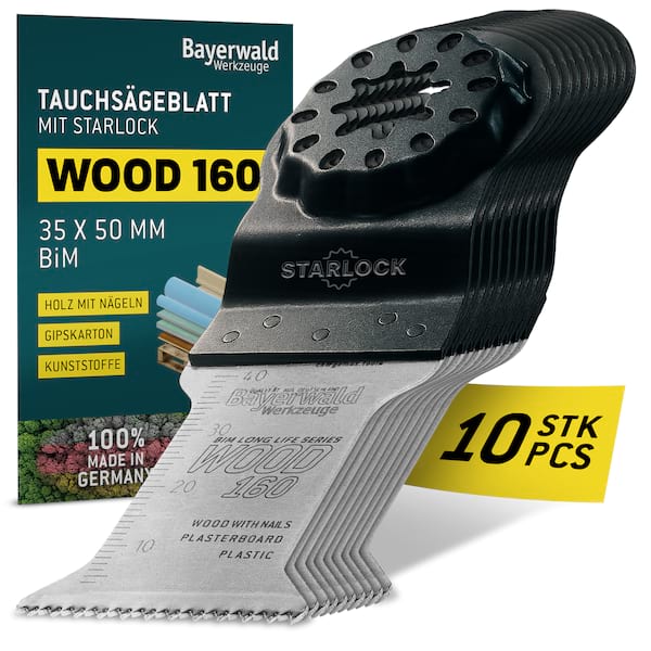 4251128770252 - 10 x Bayerwald SL BiM Tauchsägeblatt 35x50mm