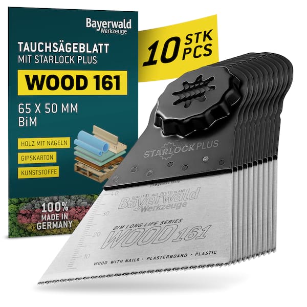4251128770306 - 10 x Bayerwald SLP BiM Tauchsägeblatt 65x50mm