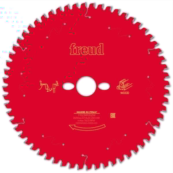 Freud HM Kappsägeblatt - 250 x 2.4/1.8 x 30 Z60 WZ neg.