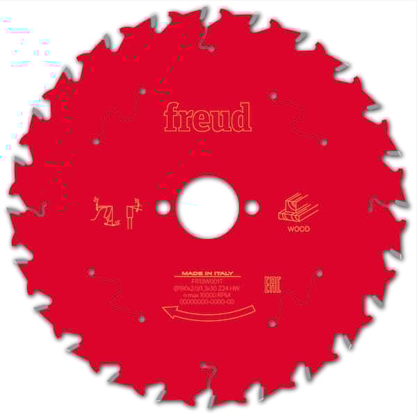 Freud HM Tischkreissägeblatt - 190 x 2/1.3 x 30 Z24 WZ