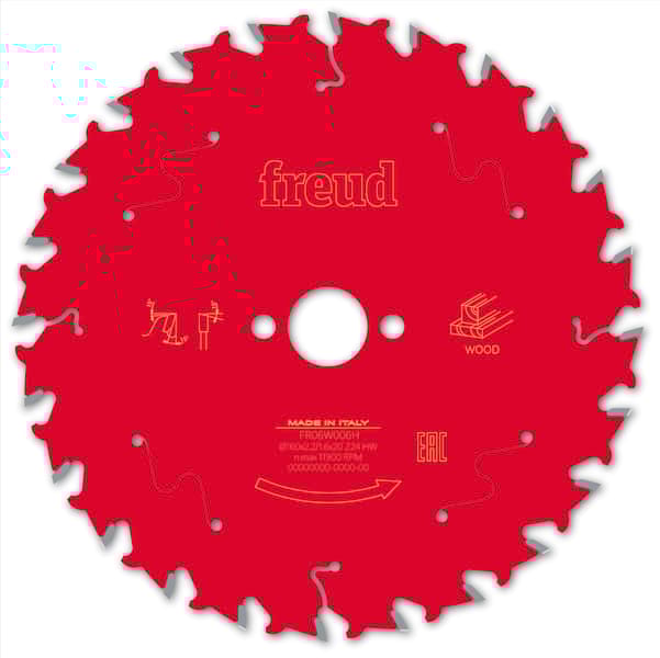 Freud HM Akku- Handkreissägeblatt - 160 x 2.2/1.6 x 20 Z24 WZ