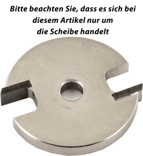 HM Scheibennutfräser Z=2 Scheibenfräser Durchmesser 40 mm SK1100 Schlitzen HW- 