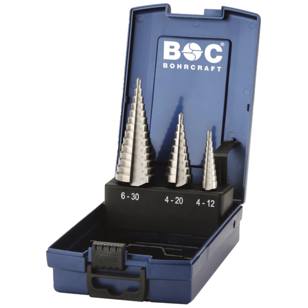 Stufenbohrer-Set HSS - 4.0 - 30.0mm