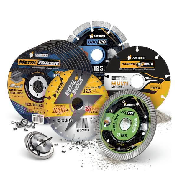 4251128799857 - AMBOSS CutMaster Pro – Das15-teilige Trennscheiben-Mega-Set