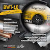 1x Bayerwald BWT-10 Trennscheibe | Ø125 mm - Dicke 1 mm -  Bohrung 22.23 mm | Form: gerade |