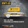 1x Bayerwald BWT-10 Trennscheibe | Ø125 mm - Dicke 1 mm -  Bohrung 22.23 mm | Form: gerade |