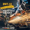 10x Bayerwald BWT-10 Trennscheibe | Ø125 mm - Dicke 1 mm -  Bohrung 22.23 mm | Form: gerade | 