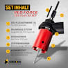 Dosensenker Red Force - 82 mm - SDS-Plus Set mit Absaugung