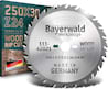 Bayerwald Werkzeuge HM Kreissägeblatt - 250 x 3.2/2.2 x 30 Z24 WZ 