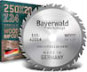 Bayerwald Werkzeuge HM Kreissägeblatt - 250 x 3.2/2.2 x 20 Z24 WZ 