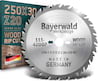 Bayerwald Werkzeuge HM Kreissägeblatt - 250 x 3.2/2.2 x 30 Z20 WZ 