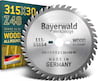 Bayerwald Werkzeuge HM Kreissägeblatt - 315 x 3.2/2.2 x 30 Z48 WZ UW 