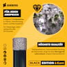 Amboss Black - Diamant Bohrer für Fliesen. Feinsteinzeug (6kant) - Set 5-12 mm