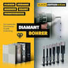 Amboss Black Edition Diamant Bohrer 8 mm (6kant-Aufnahme)