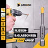 Amboss Dry Angle HM Fliesen- und Glasbohrer - Ø 4 mm - GL: 51 mm