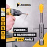 Amboss Dry Angle HM Fliesen- und Glasbohrer - Ø 6 mm - GL: 58 mm