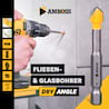 Amboss Dry Angle HM Fliesen- und Glasbohrer - Ø 8 mm - GL: 58 mm