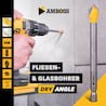 Amboss Dry Angle HM Fliesen- und Glasbohrer - Ø 10 mm - GL: 96 mm