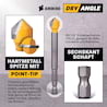 Amboss Dry Angle HM Fliesen- und Glasbohrer - Ø 10 mm - GL: 96 mm
