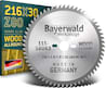 Bayerwald Werkzeuge HM Kreissägeblatt - 216 x 2.8/1.8 x 30 Z80 WZ neg. 
