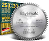 Bayerwald Werkzeuge HM Kreissägeblatt - 250 x 3/2.0 x 30 Z60 WZ neg. TOPSELLER