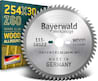 Bayerwald Werkzeuge HM Kreissägeblatt - 254 x 2.8/1.8 x 30 Z60 WZ neg. 