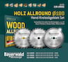 Bayerwald HOLZ ALLROUND Ø190 Hand-Kreissägeblatt Set