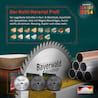 Bayerwald Kreissägeblatt Set 254 kompatibel mit Bosch GTS -PTS 10 - Feinschnitt Spezial