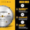 Amboss HM Kreissägeblatt - 350 x 3.5/2.5 x 30 Z28 FWF
