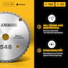 Amboss Multifunktionssägeblatt 160 x 20 x 42 x WWF