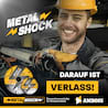 Amboss Metal Shock 1000+ - Diamant Trennscheibe 76 x 1,8 x 10 mm - passend für kompakte Akku-Winkelschleifer von Bosch / Metabo / Milwaukee uvm.