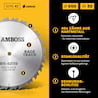 Amboss HM Kreissägeblatt - 600 x 4.2/2.8 x 30 Z40 WZ 